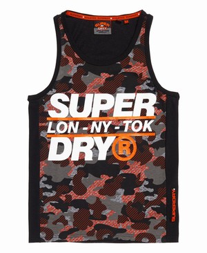 Superdry Trophy Camo Férfi Mellény Szürke | CJNGO7091